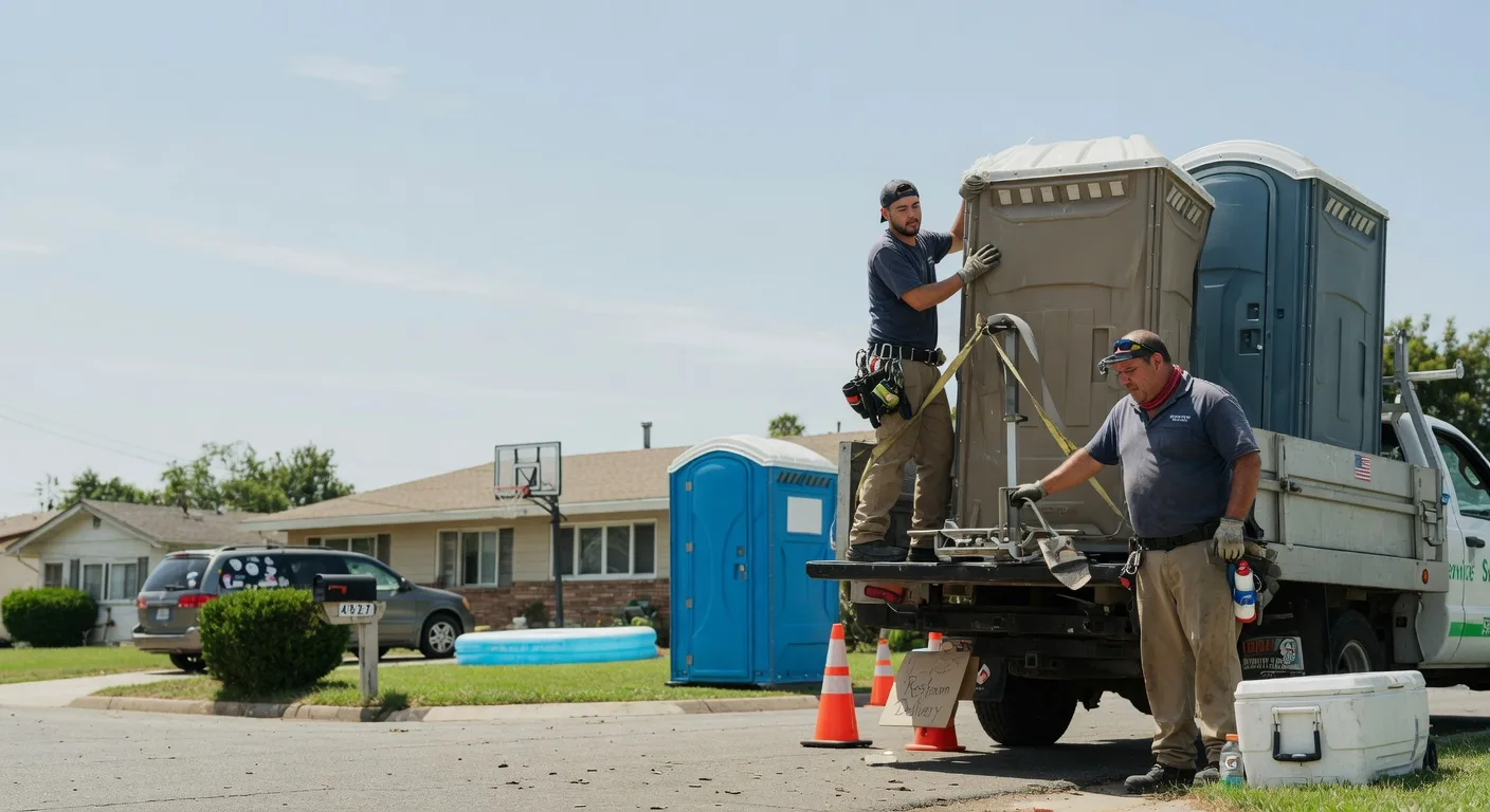 Porta Potty Rental in Cool, CA near me